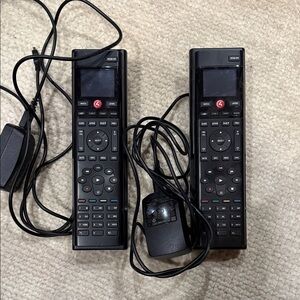 Black Control4 Remote Control Set